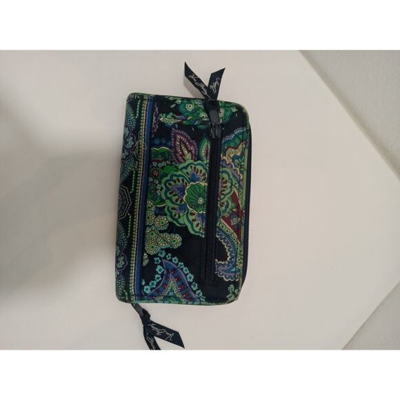 Vera Bradley Zip Around Turn Lock Wallet - Picture 3 of 8